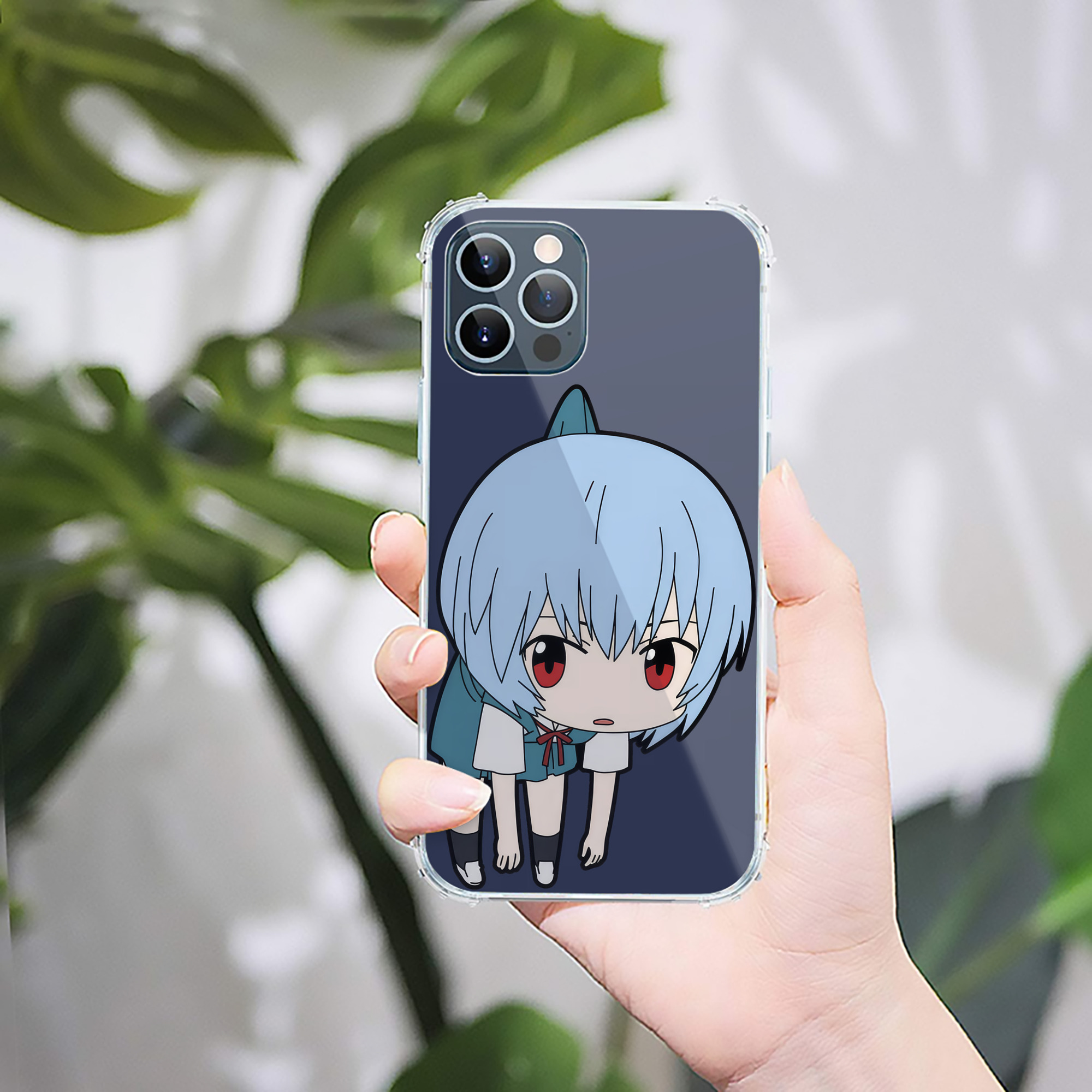 （画像用） EVA 新世紀エヴァンゲリオン 【iPhone 12シリーズ対応】透明スマホケース（クリアソフトケース）